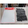 Image 2 : Coca Cola Menu Board 22"x16" C/W 2 Sets of letters