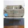 Image 4 : 7 up (Green Writing) Wooden Crate-20"x12"x10 Deep