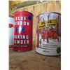 Image 3 : 3 Tin Cans- Blue Ribbon,Pure Maple Syrup, and Roger's Golden Syrup