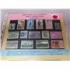 Image 2 : Historic US Stamps-15 Different-US John Wayne Million Dollar banknote