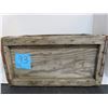 Image 1 : 24 slot Wooden Crate ( Metal Trim)-18.5"x13"x9.5 Deep