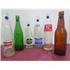 Image 1 : 6 Glass Vintage Bottles-3 Mission+3 Stubby