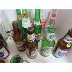 Box Of Vintage Bottles (24 Assorted Glass Bottles)