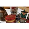 Image 3 : LOT OF OIL AND WORK RELATED TINS