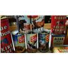 Image 3 : GENERAL STORE TINS, LARGE LOT, SOME RARE