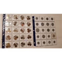 80 WORLD COINS, 60 WORLD SMALLEST, 20 ALUMINIUM