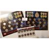 Image 1 : 1992, 1999, 2000 25 CENT COIN SETS