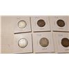 Image 2 : 1910, 13,16,17,18,19 25 CENT COIN LOT