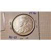Image 2 : 1936 CANADA SILVER DOLLAR COIN AU55