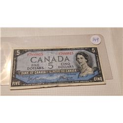 1954 5$ DEVILS FACE BILL, BEATTLE COYNE