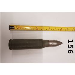 25mm Shell & Casing Dummy Round From US M1 Bradley Infantry fighting Vehicle.