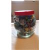 Image 1 : JAR OF UNUSUAL MARBLES