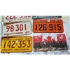 Image 2 : LOT OF 14 SASKATCHEWAN LICENSE PLATES