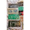 Image 2 : LOT OF 13 SASKATCHEWAN LICENSE PLATES