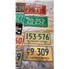 Image 4 : LOT OF 13 SASKATCHEWAN LICENSE PLATES