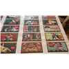 Image 3 : 35 COCA-COLA COLLECTORS CARDS, FRAMED