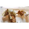 Image 3 : LOT OF COLLECTIBLE ELEPHANTS, MARBLE, GLASS, CERAMIC, WOODEN. MARBLE ARE 5" & 3"