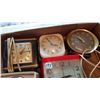 Image 3 : LOT OF VINTAGE CLOCKS, AS IS