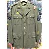Image 1 : US army WWII era walking out dress tunic all original badges & buttons size 39