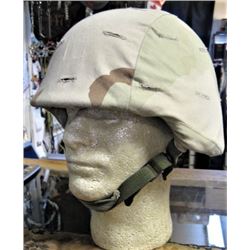US Army Kevlar Helmet for Desert Storm era size 7.5