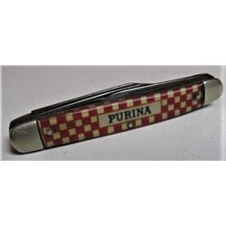 Vintage Purina advertising pocket knife in very good condition