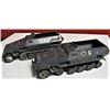 Image 1 : Lot of 2 Solido brand diecast WWII era German halftrack toy vehicles includes extra tracks made of m