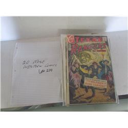 LOT OF 20 WESTERN COMICS, TEXAS RANGER, JESSE JAMES, BILLY THE KID, ROY ROGERS