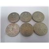 Image 2 : 6 1977 ELIZABETH II GG-REG-FD SILVER COINS