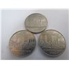 Image 1 : 3 1867 CONFEDERATION 1982 CONSTITUTION COINS