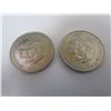 Image 1 : 2 1981 HRH THE PRINCE OF WALES AND LADY DIANNA SPENCER SILVER COINS
