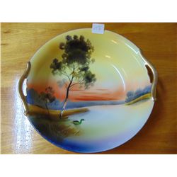 NORITAKE BOWL, 9.5" DIAMETER