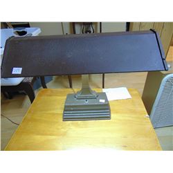 BANKERS LAMP, VINTAGE FLOURESCENT, WORKS