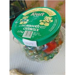 KRAFT 1 KG PEANUT BUTTER JAR OF MARBLES