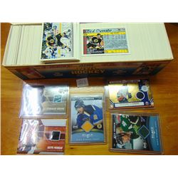 BOX OF SPRTS CARDS CFL 1960'S AND 1970'S/80'S; S BASEBALL