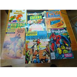 OLD COMIC LOT, VINTAGE, LOT OF 9