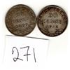 Image 2 : NEWFOUNDLAND 20 CENT 1890 1912