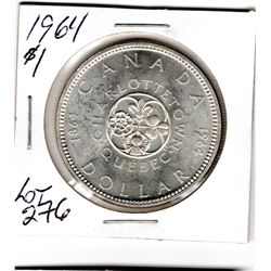 1964 $1.00 COIN, SILVER