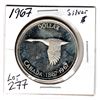 Image 2 : 1967 $1.00 COIN, SILVER