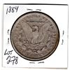 Image 2 : 1884 USA MORGAN SILVER DOLLAR
