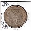 Image 2 : 1890 USA MORGAN SILVER DOLLAR