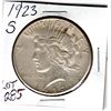 Image 1 : 1923S PEACE SILVER DOLLAR