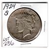 Image 1 : 1924S PEACE SILVER DOLLAR