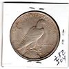 Image 2 : 1924 PLAIN PEACE SILVER DOLLAR