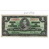 Image 1 : 1937 WIDE FRAME $1.00 BILL LOW MINTAGE PREFIX SCARCE