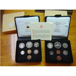 1971, 1975 DOUBLE PENNY SET