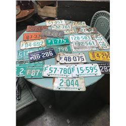 30 1960'S PLATES