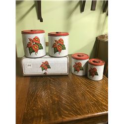 5 PC CANNISTER SET