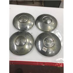 4 1949 PONTIAC HUB CAPS