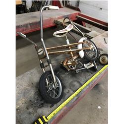 CHILDS BICYCLE, WINFIELD, C/W ORIGINAL RUBBER TIRES, TRAING WHEELS