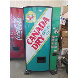 CANADA DRY VENDING MACHINE MODEL: DNCB368R7216-8 NO COIN MECHANISM